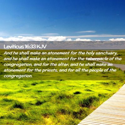 Leviticus 16:33 KJV Free Bible Images