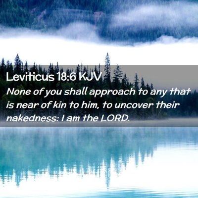 Leviticus 18:6 KJV Free Bible Images