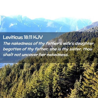 Leviticus 18:11 KJV Free Bible Images