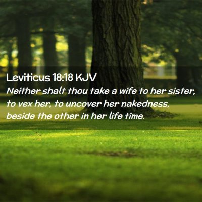 Leviticus 18:18 KJV Free Bible Images