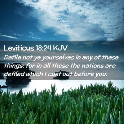 Leviticus 18:24 KJV Free Bible Images