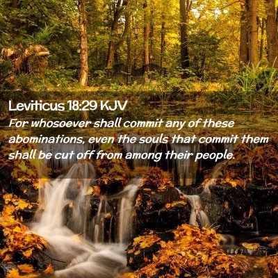 Leviticus 18:29 KJV Free Bible Images