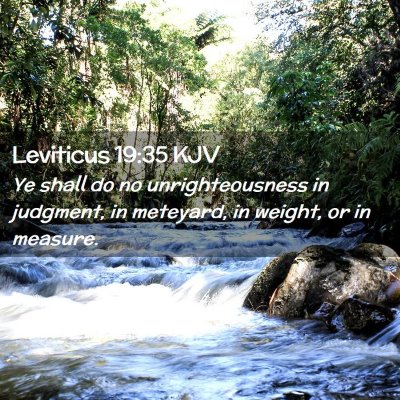 Leviticus 19:35 KJV Free Bible Images