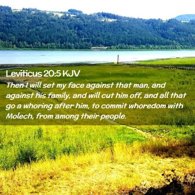 Leviticus 20:5 KJV Free Bible Images