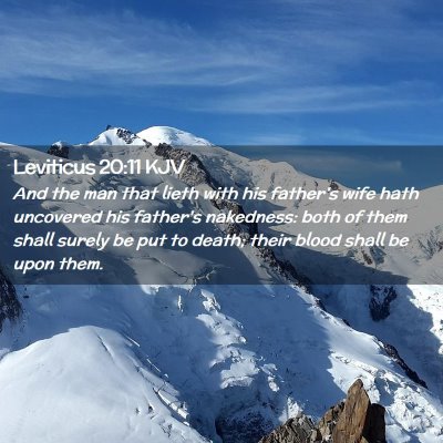 Leviticus 20:11 KJV Free Bible Images