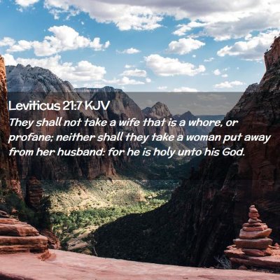 Leviticus 21:7 KJV Free Bible Images