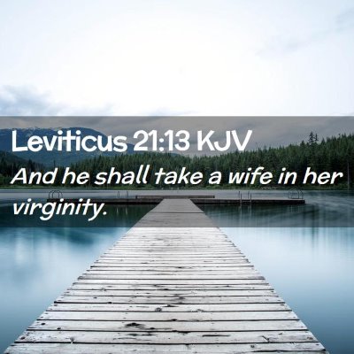 Leviticus 21:13 KJV Free Bible Images