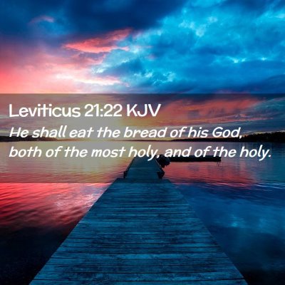 Leviticus 21:22 KJV Free Bible Images