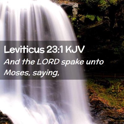 Leviticus 23:1 KJV Free Bible Images