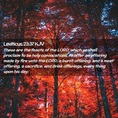 Leviticus 23:37 KJV Free Bible Images