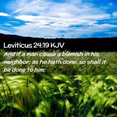 Leviticus 24:19 KJV Free Bible Images