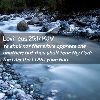 Leviticus 25:17 KJV Free Bible Images