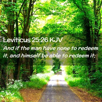 Leviticus 25:26 KJV Free Bible Images