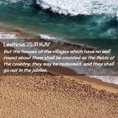 Leviticus 25:31 KJV Free Bible Images