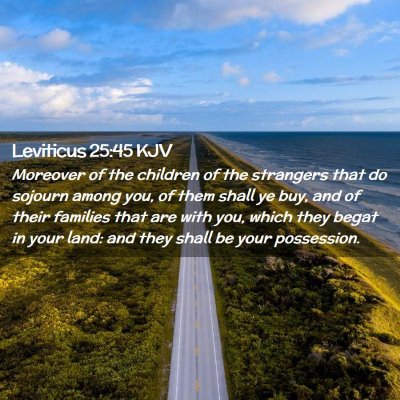 Leviticus 25:45 KJV Free Bible Images