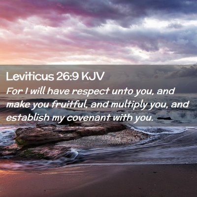 Leviticus 26:9 KJV Free Bible Images