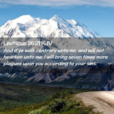 Leviticus 26:21 KJV Free Bible Images