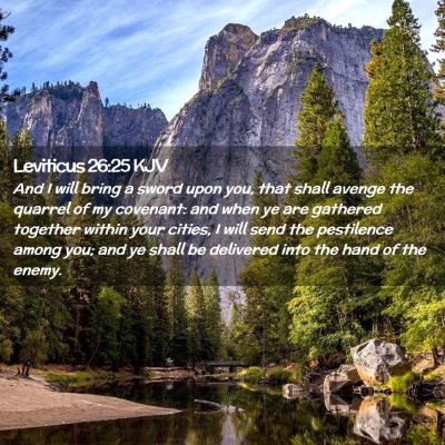 Leviticus 26:25 KJV Free Bible Images