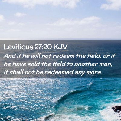 Leviticus 27:20 KJV Free Bible Images