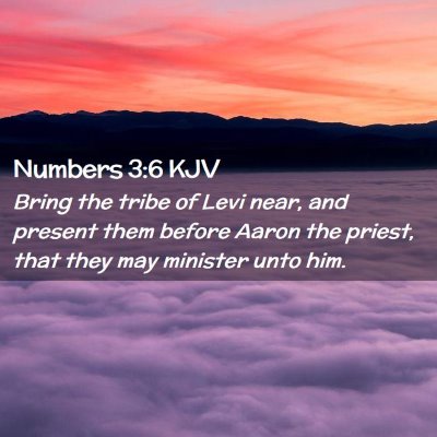 Numbers 3:6 KJV Free Bible Images