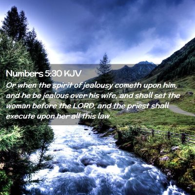 Numbers 5:30 KJV Free Bible Images