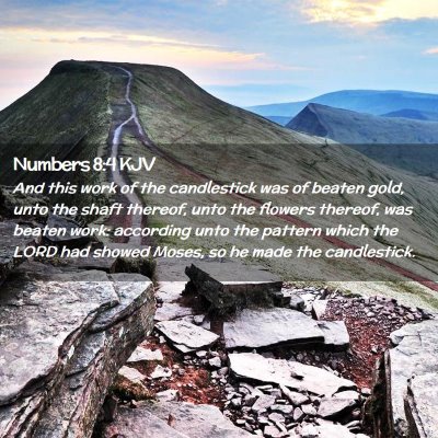 Numbers 8:4 KJV Free Bible Images