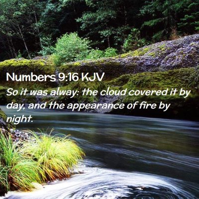 Numbers 9:16 KJV Free Bible Images