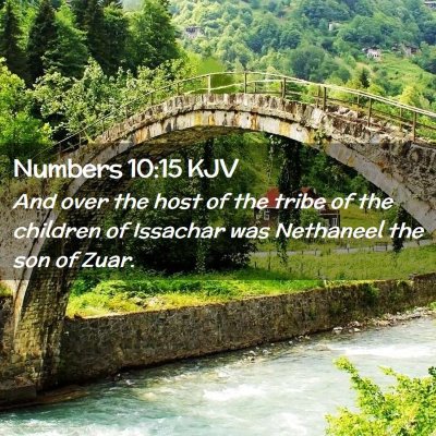 Numbers 10:15 KJV Free Bible Images