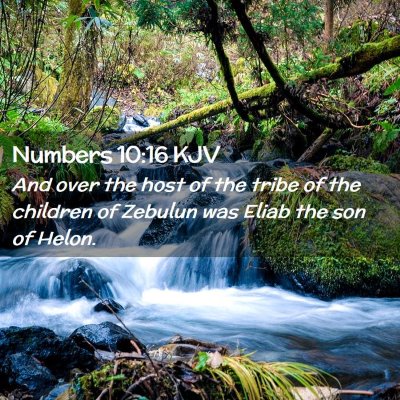 Numbers 10:16 KJV Free Bible Images