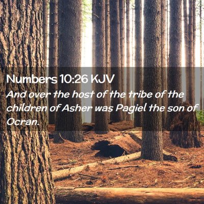 Numbers 10:26 KJV Free Bible Images