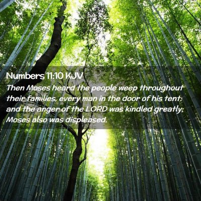 Numbers 11:10 KJV Free Bible Images