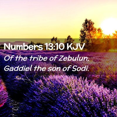 Numbers 13:10 KJV Free Bible Images