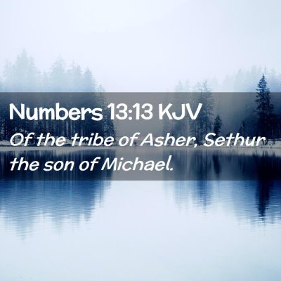 Numbers 13:13 KJV Free Bible Images