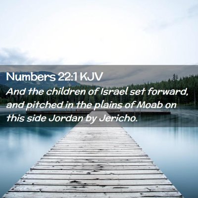 Numbers 22:1 KJV Free Bible Images