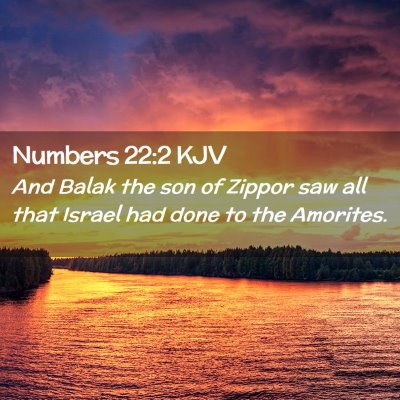 Numbers 22:2 KJV Free Bible Images