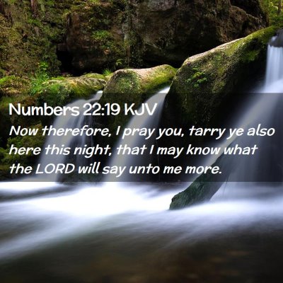 Numbers 22:19 KJV Free Bible Images