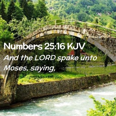 Numbers 25:16 KJV Free Bible Images