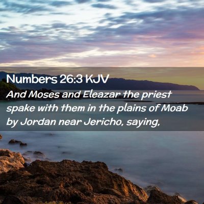 Numbers 26:3 KJV Free Bible Images