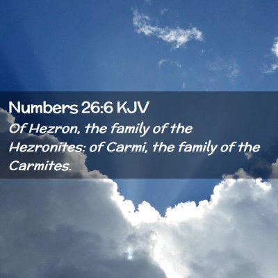 Numbers 26:6 KJV Free Bible Images