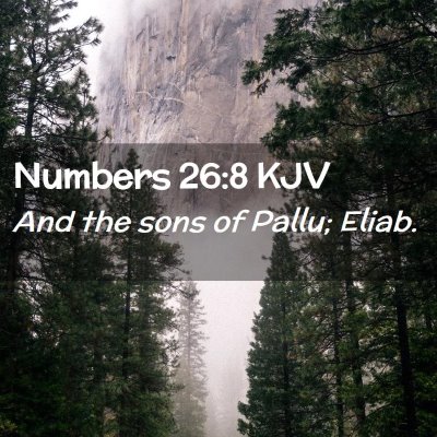 Numbers 26:8 KJV Free Bible Images