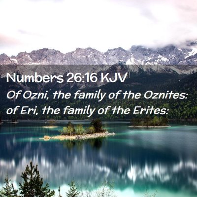 Numbers 26:16 KJV Free Bible Images