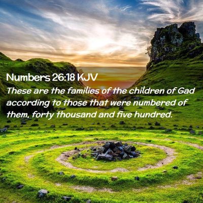 Numbers 26:18 KJV Free Bible Images