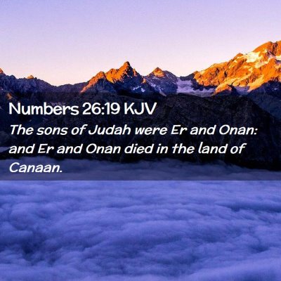 Numbers 26:19 KJV Free Bible Images