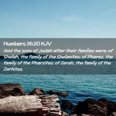 Numbers 26:20 KJV Free Bible Images