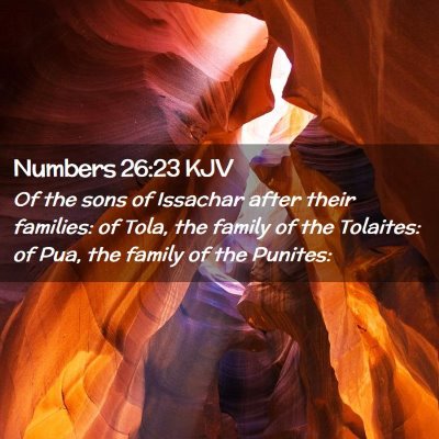 Numbers 26:23 KJV Free Bible Images