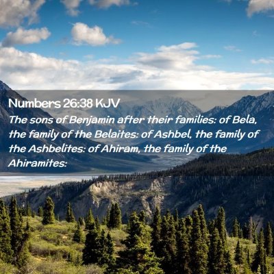 Numbers 26:38 KJV Free Bible Images