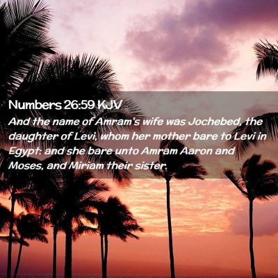 Numbers 26:59 KJV Free Bible Images