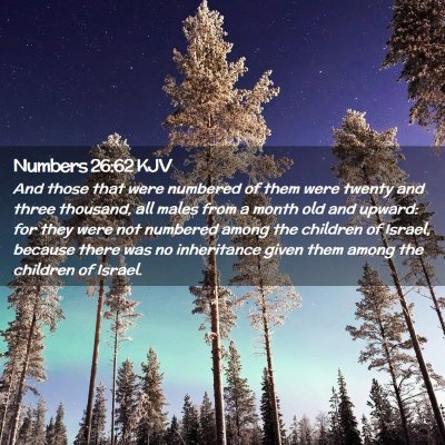 Numbers 26:62 KJV Free Bible Images