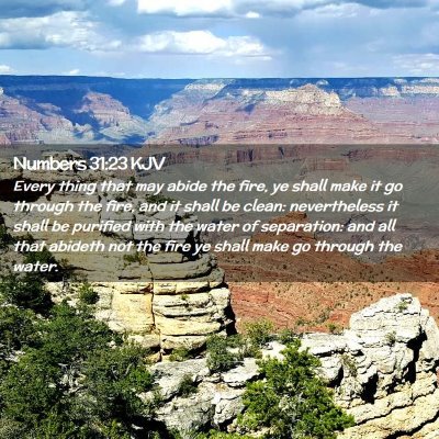 Numbers 31:23 KJV Free Bible Images