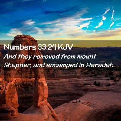 Numbers 33:24 KJV Free Bible Images